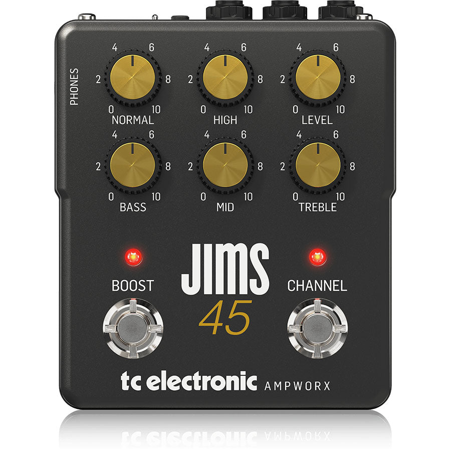 TC ELECTRONIC JIMS 45 DUAL-CHANNEL GUITAR PREAMP