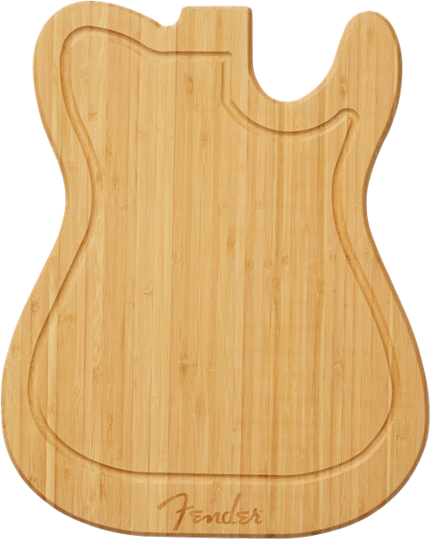 Fender Telecaster Cutting Board Bamboo