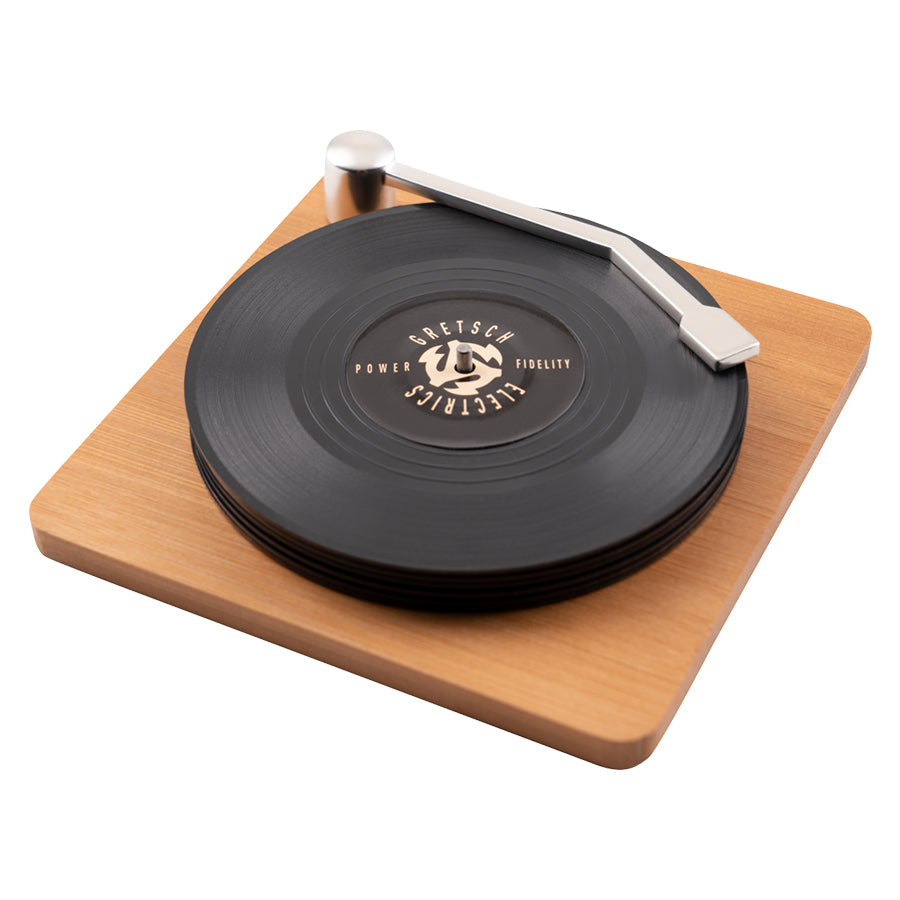 Gretsch Power & Fidelity Vinyl Coaster Set