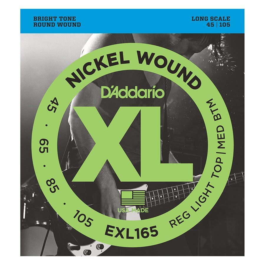 D'Addario EXL165 45-105 Bass Long Scale Strings Set
