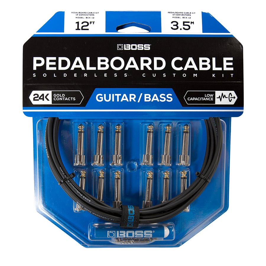 Boss BCK12 Pedalboard Cable Kit 12
