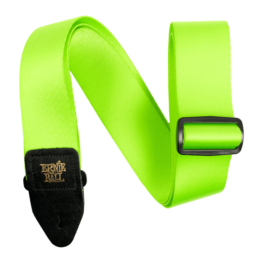Ernie Ball Premium Poly Strap Neon Green