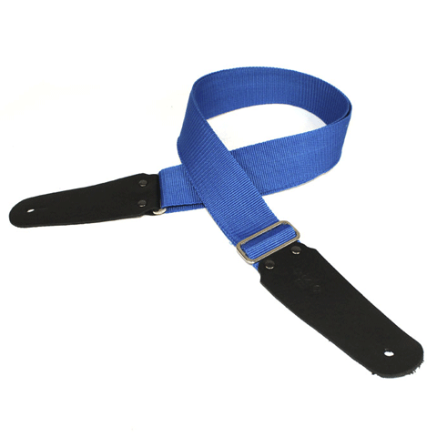 DSL Webbing Leather Blue Strap