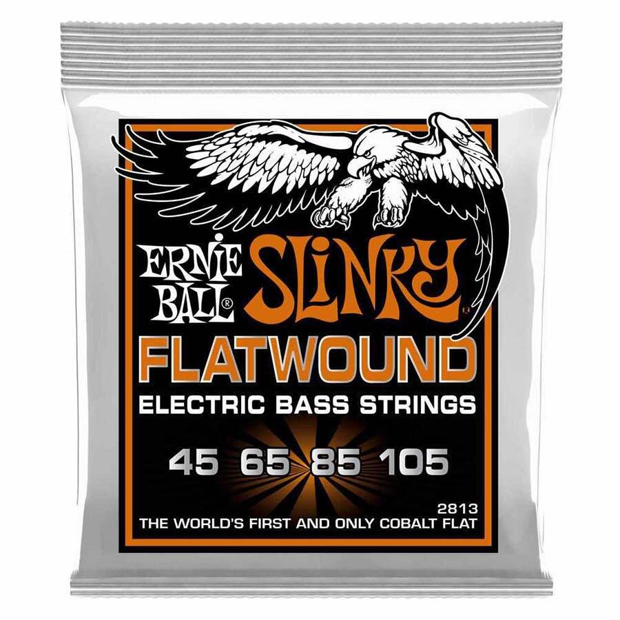 Ernie Ball Flatwound Slinky Bass 45-105
