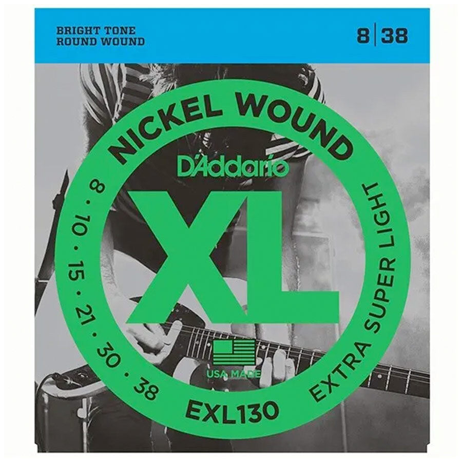 D'Addario EXL130 8-38 Extra Super Light Strings