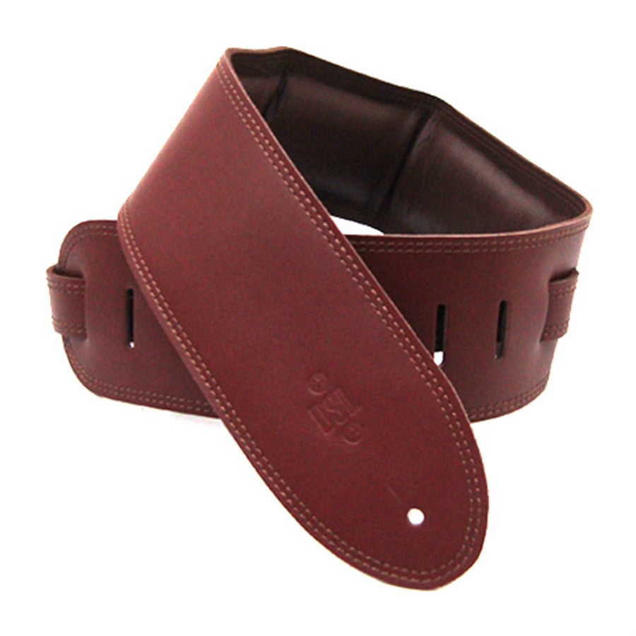 DSL GEG35 Padded Leather Backing Maroon/Brown