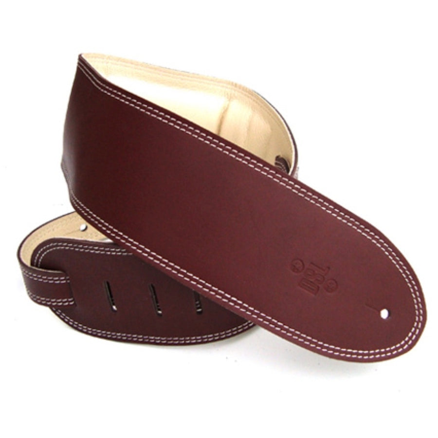 DSL GEG35 3.5" Padded Leather Backing Maroon/Beige